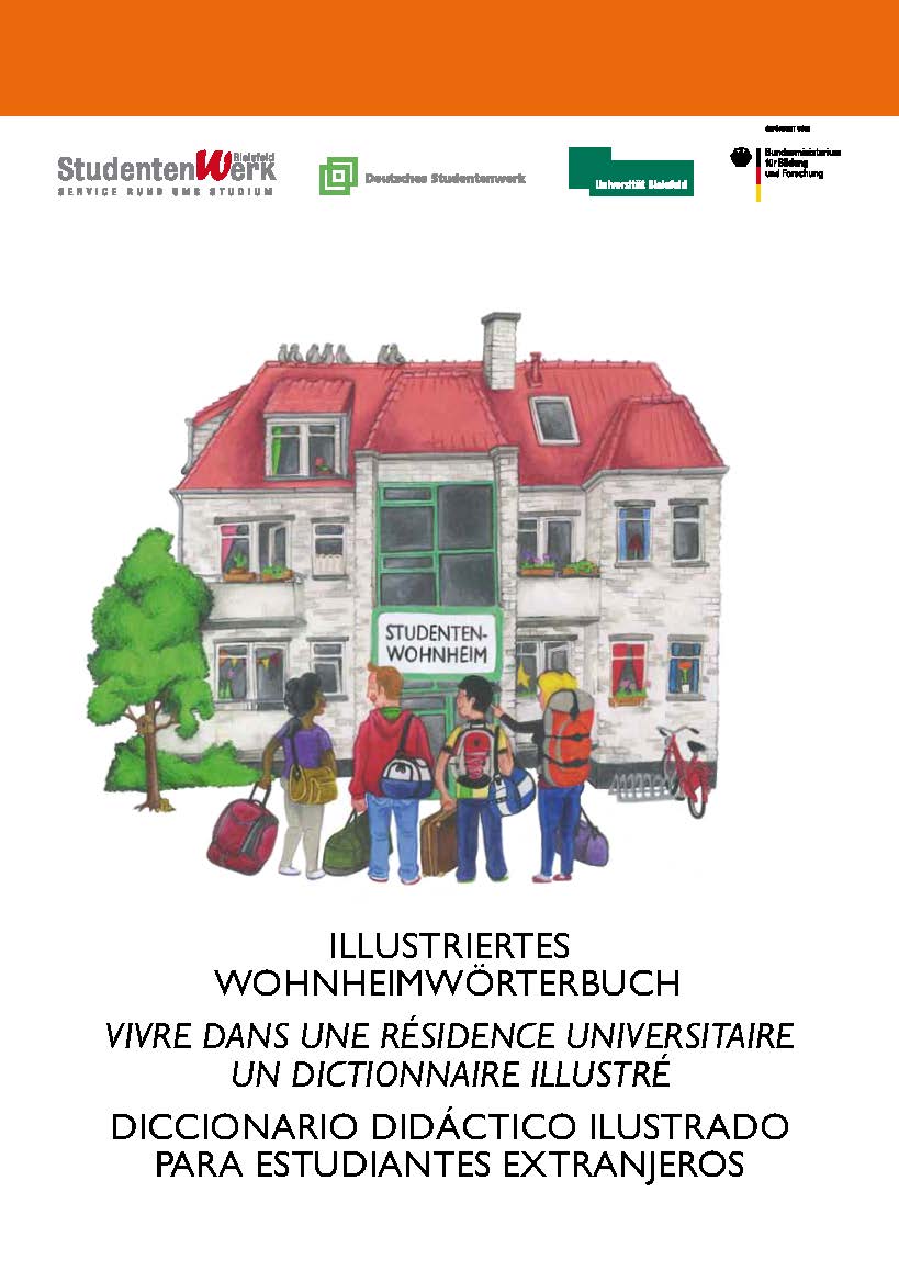Illustriertes Wohnheimwörterbuch Deutsch - Chinesisch - Spanisch