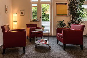 ein Beratungszimmer in der Psychosozialen Beratungsstelle
