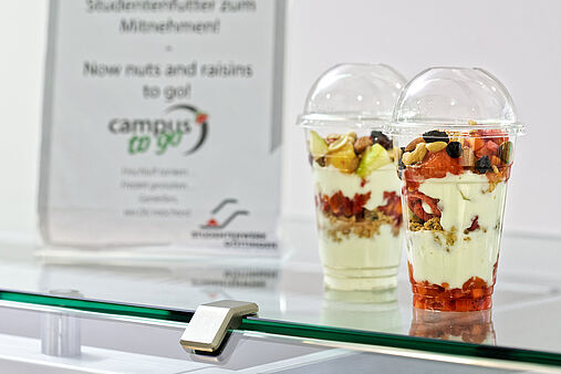 Campus to go – das ist die Freiheit da zu essen, wo DU willst!