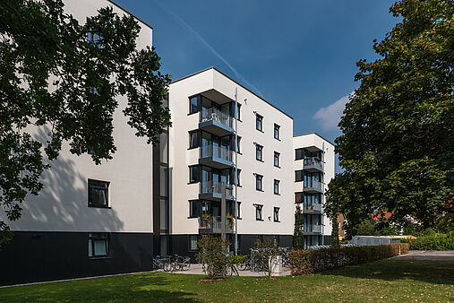 Wohnheim, Theodor-Heuss-Straße 13, Außenansicht
