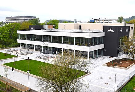 Gebäude CampusGastronomie im Norden