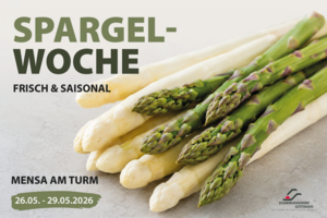 Leckerer grüner und weißer Spargel
