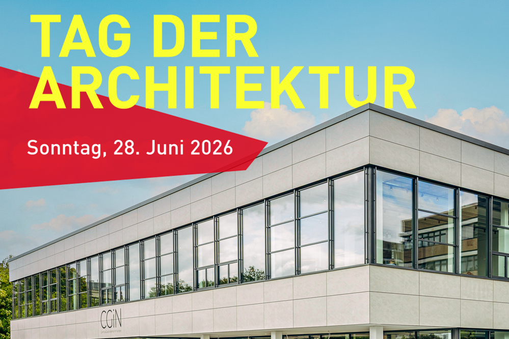 Das CGiN und seine elegante Front, geprägt von Glas